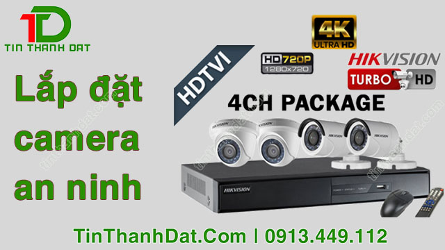 Lắp đặt camera an ninh