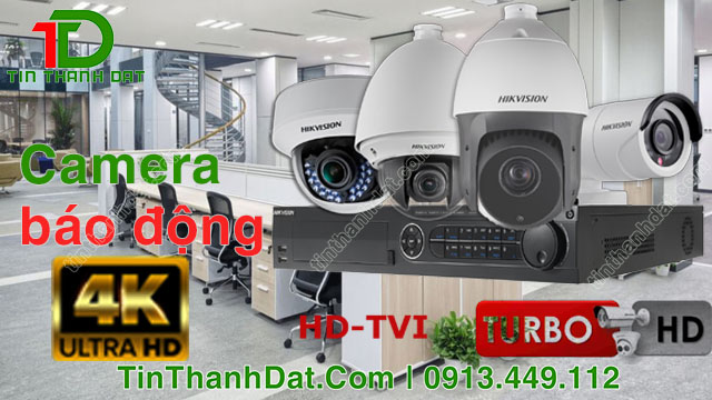 Lắp đặt camera tích hợp báo động
